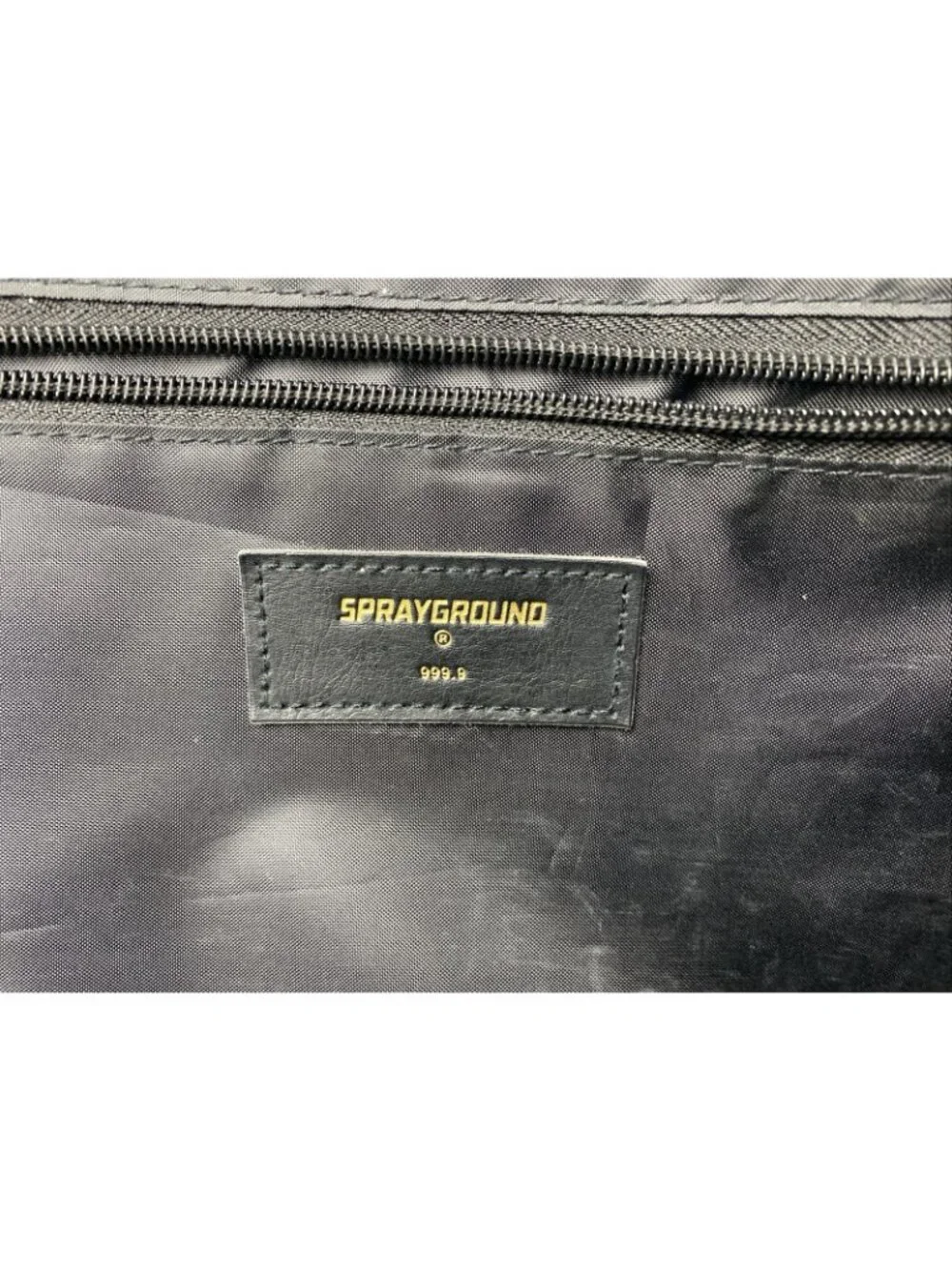 Sprayground Duffle Bag Gold Chain Camo Travel Gym Bag